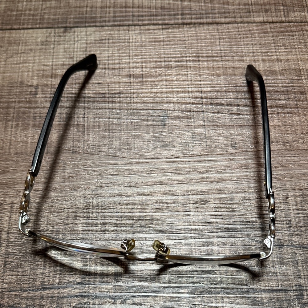 Coach Silver and Black Eyeglasses - Picture 2 of 8